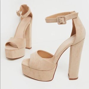 Nude Platform Sandals